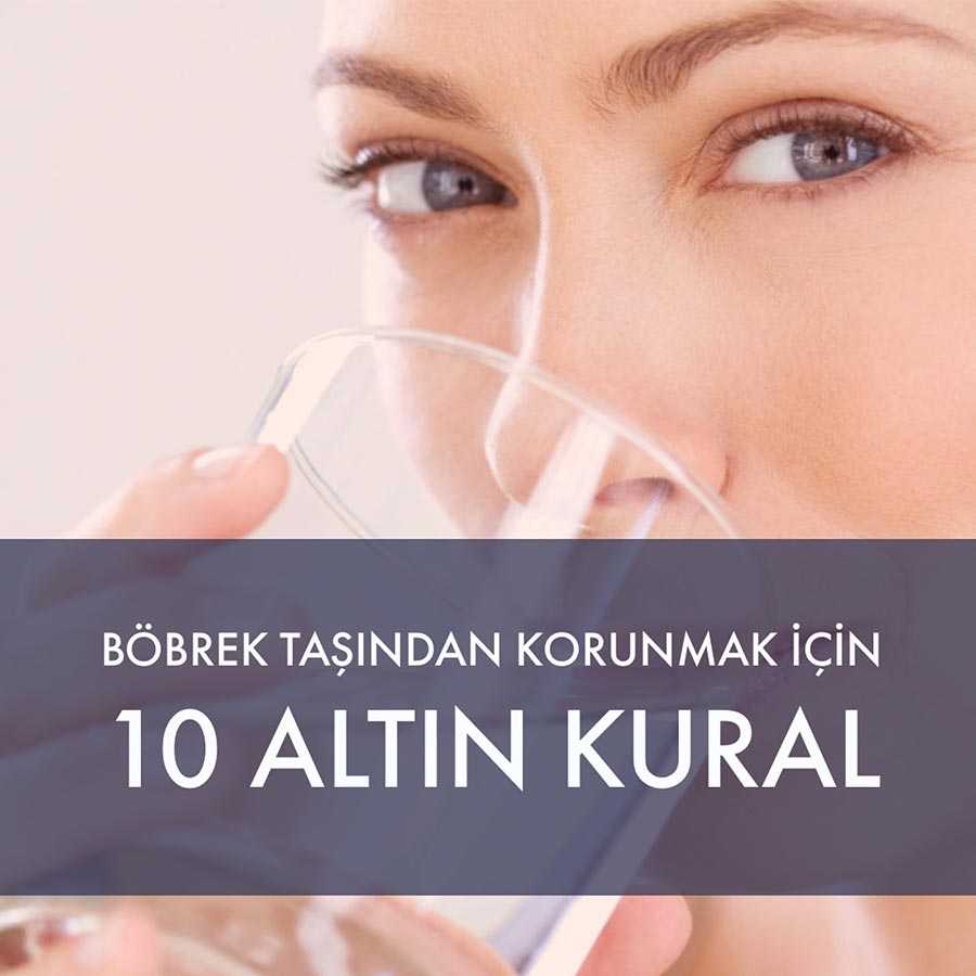 Böbrek taşından korunmak için 10 altın kural - Prof. Dr. Muammer Kendirci