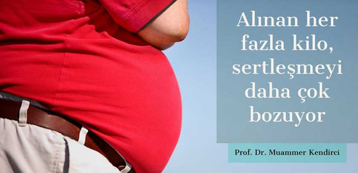 Obezite ve sertleşme bozukluğu - Prof. Dr. Muammer Kendirci